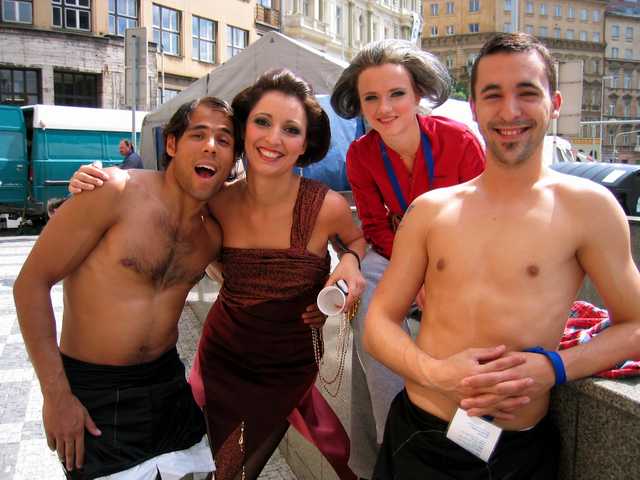 Dancers Break Time