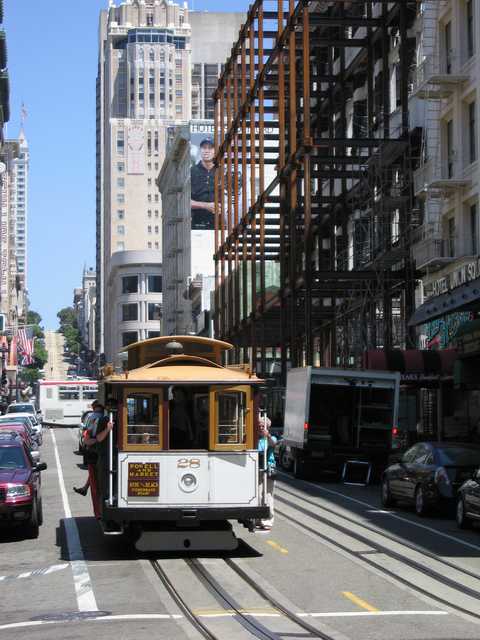 Cable Car on Powell Street